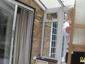 Click to play video OldNannY British Matures Seduces Young Girl