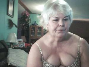 Click to play video Granny with a Hangover Vomiting and Puking up from Drinking Beer on Webcam!