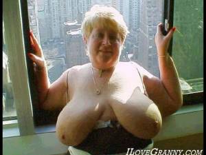 Click to play video ILoveGrannY Homemade Old Mature Pics Showoff 
